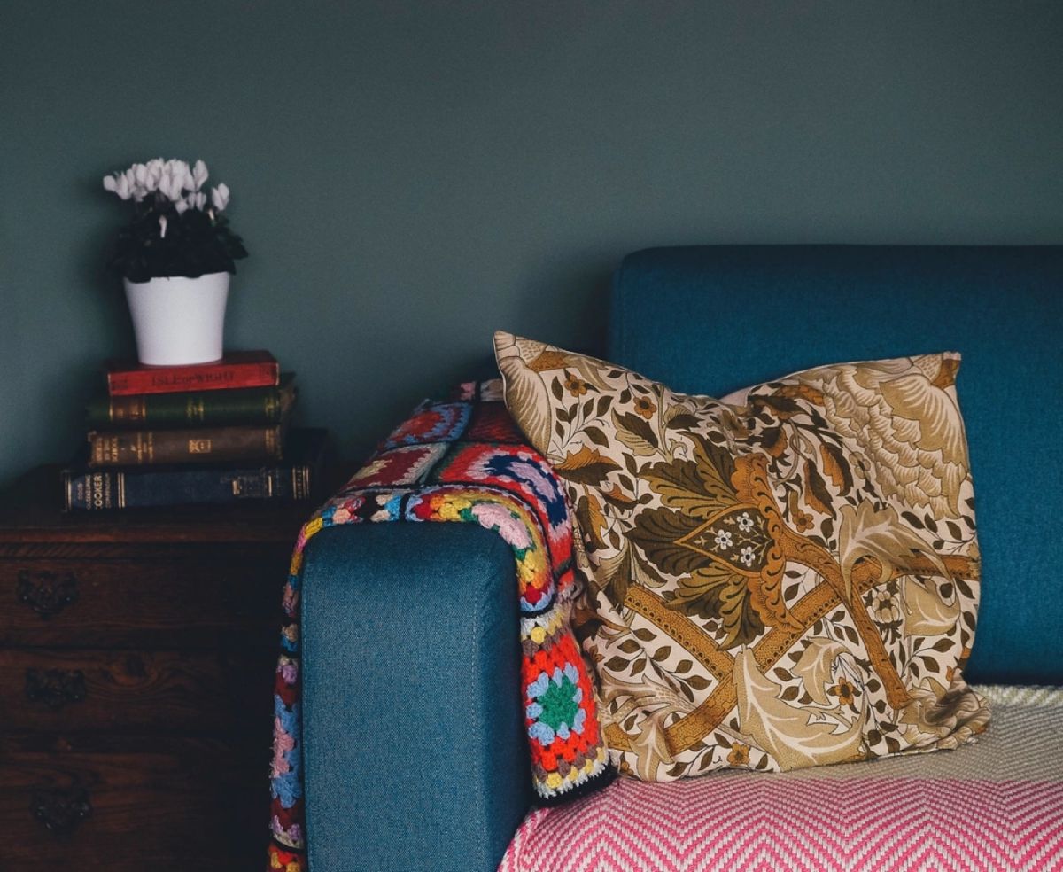 Bouclé Reading Chair